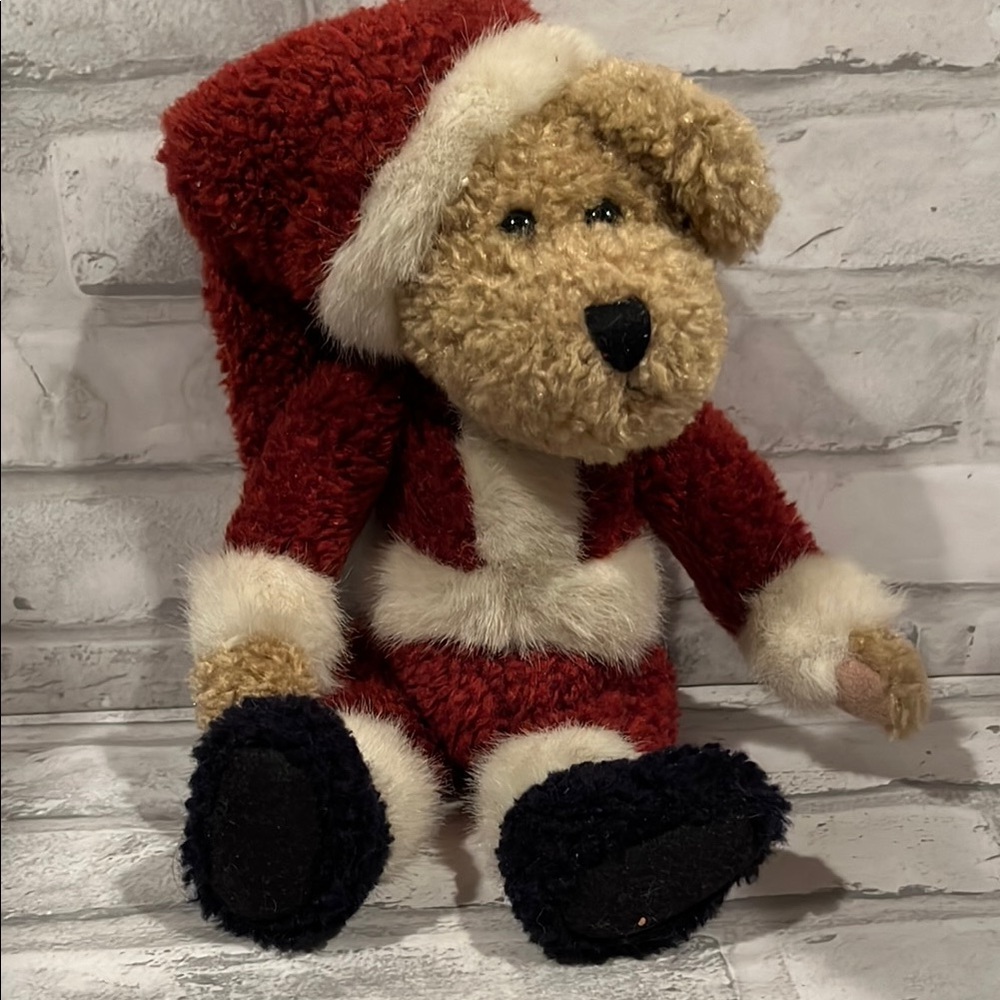 Boyds Bear 10 inch Santa Teddy Bear Plush